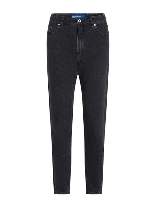 Jeans donna nero in denim Karl Lagerfeld jeans | A2W101381BJ